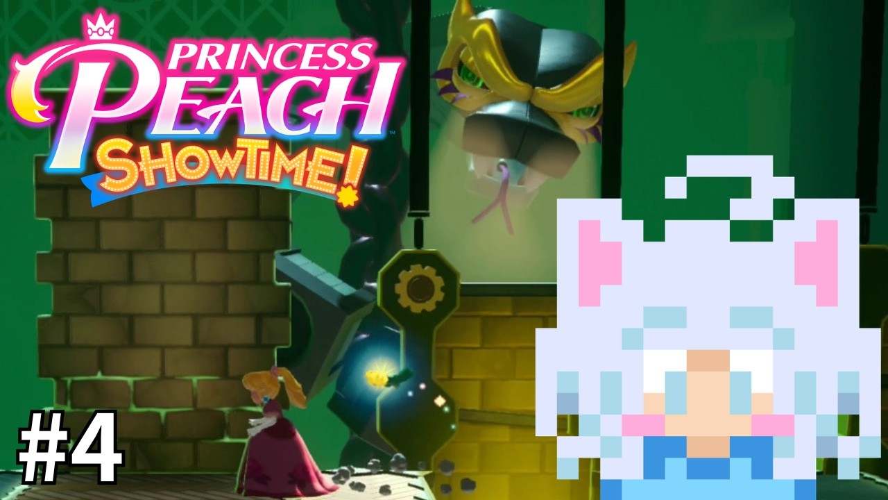 #4【プリンセスピーチShowtime!】まだまだ色んな変身を残しているピーチ姫🍑今回はスケーターにスーパーヒーロー✨【実況プレイ】