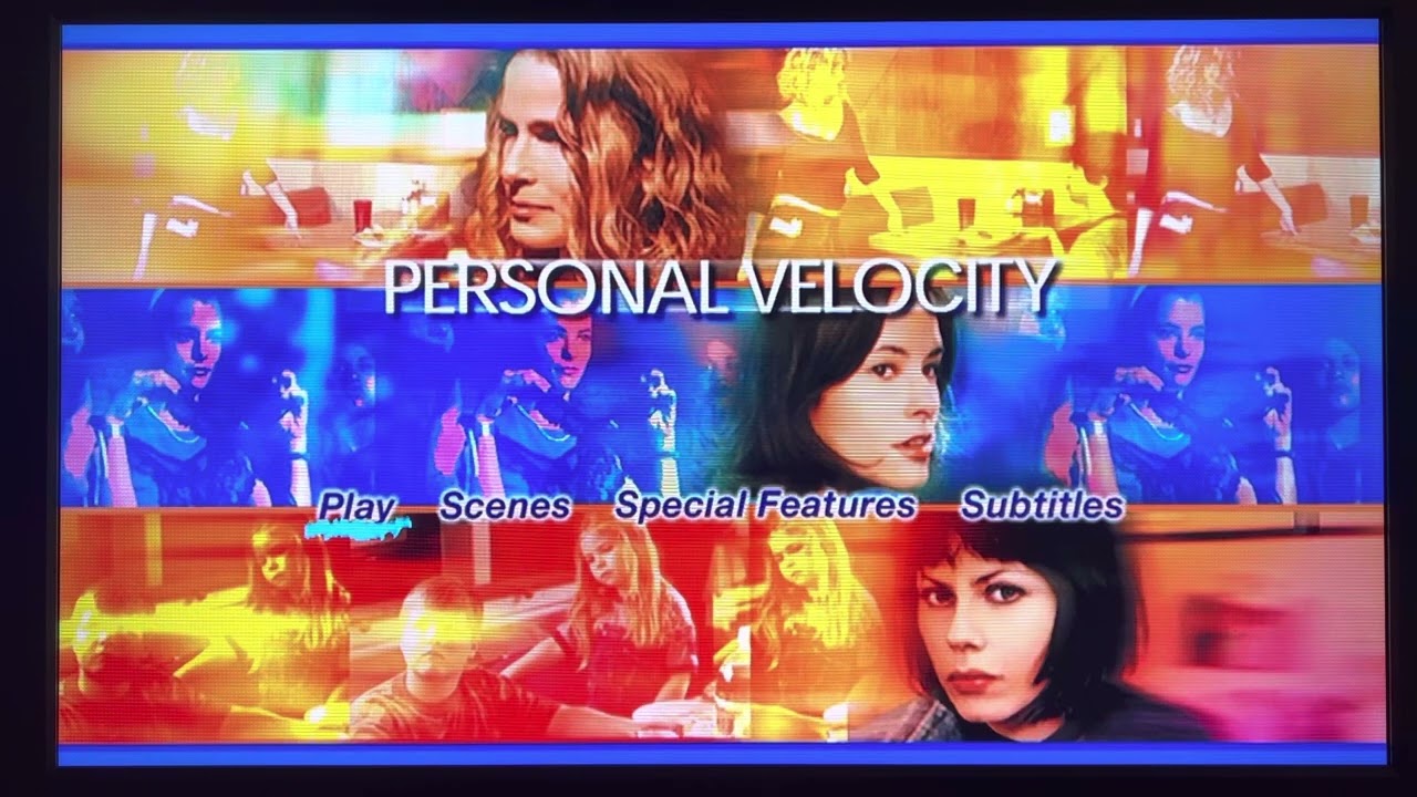 Opening To Personal Velocity 2003 DVD
