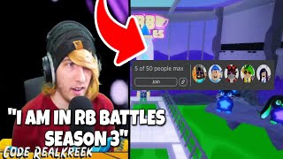 Everything WE KNOW ABOUT RB BATTLES SEASON 3 (OLD)