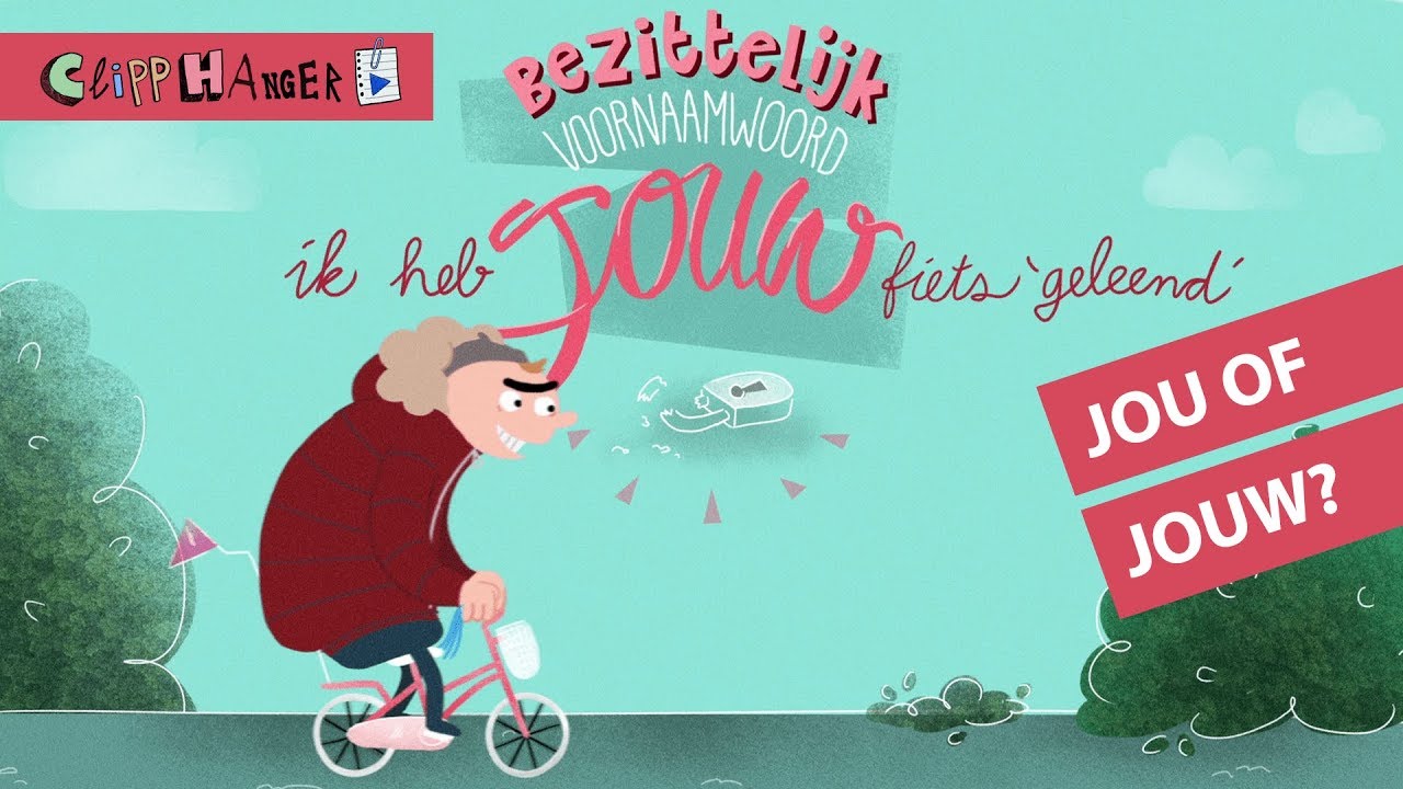 Wanneer schrijf je jou en jouw? - YouTube