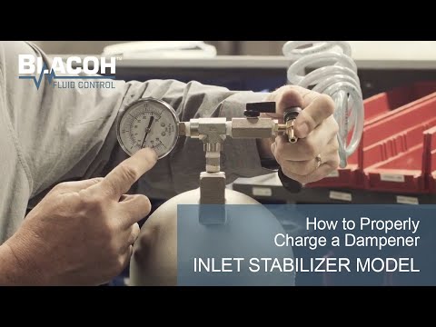 How To Properly Charge A Dampener- INLET STABILIZER Blacoh Model