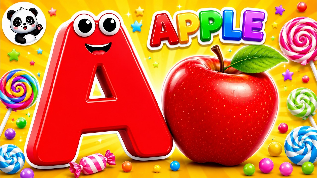 ABC Phonics Song 2026 🔤 | A to Z Alphabet Song for Kids | Learn