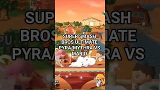 Super Smash Bros Ultimate Pyra/Mythra VS Mario