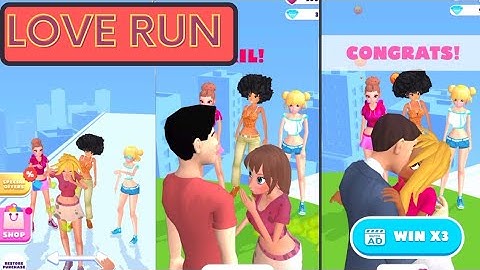 ♥️Love Run Make Up Run - Gameplay Walkthrough