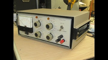 Heathkit IP-27 Low Voltage Regulated Power Supply: Overview & Restoration