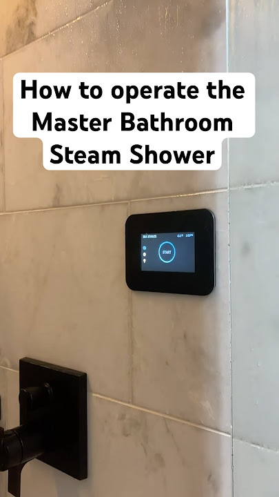 How to Operate the Steam Shower by Mr. Steamy, steam therapy at Haute Haus in Alma Colorado