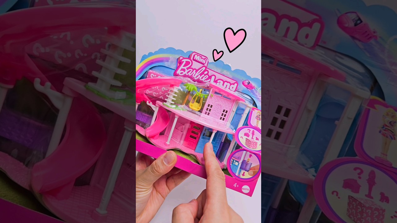 Barbie Mini BarbieLand 🏠 Unboxing 📦 ✨️ 바비인형 미니어처 집 