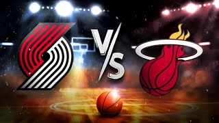 Trail Blazers vs Heat prediction odds pick spread - 2025