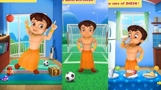 Bheem toy game chhota bheem playing and eating screenshot 4
