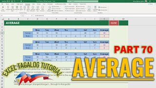 Famous [Excel Tagalog Tutorial #70] Average Wealth