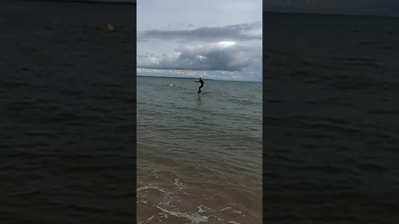 When flat water pump foil training pays off 