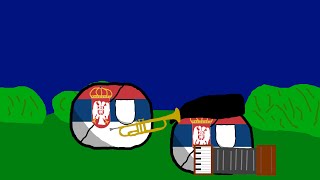Serbia strong/Countryballs