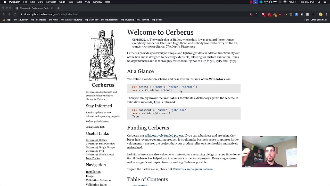 Implementing Data Validation With Cerberus - YouTube