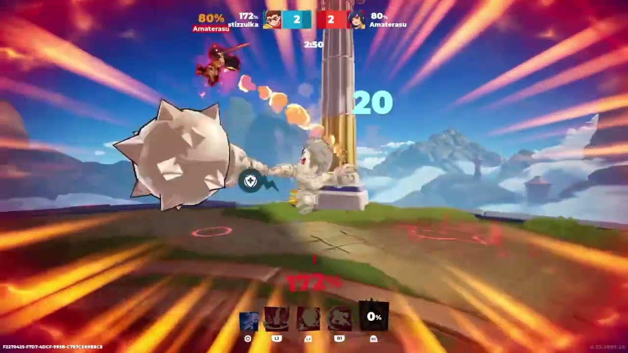 Hercules goes berserk versus Amaterasu • ¿rage mode? • Divine Knock Out • AI practice •