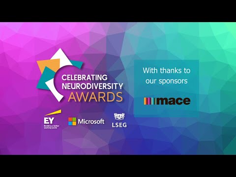 Celebrating Neurodiversity Awards Sponsor video from Mace