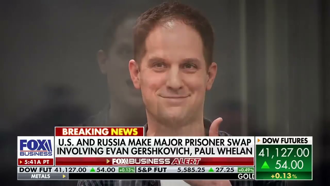 Chris Clem: Whelan, Gershkovich released in major US Russia prisoner swap