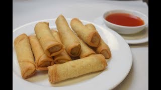 HOW TO MAKE take away spring rolls recipe