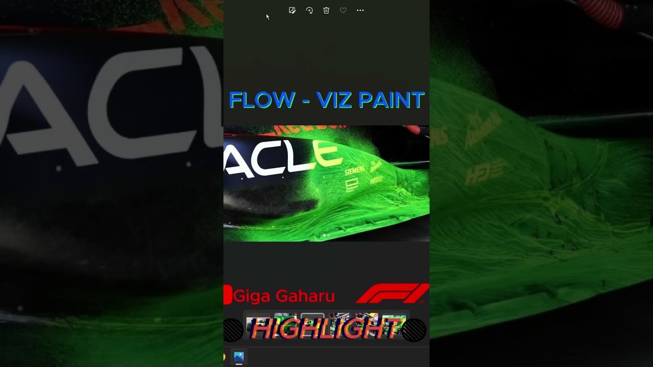 F1 Flow Visualization Paint (Flow-Viz Paint) | Aerodynamic Explain