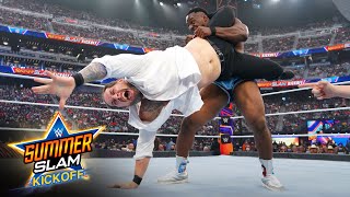 Famous Baron Corbin attempts to reverse fortune against Big E: SummerSlam Kickoff Show Wealth