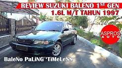 REVIEW BUYUTNYA SUZUKI BALENO 1ST GEN. 1.6 M/T TAHUN 1997 By ASPROS AUTO - Durasi: 22.22. 