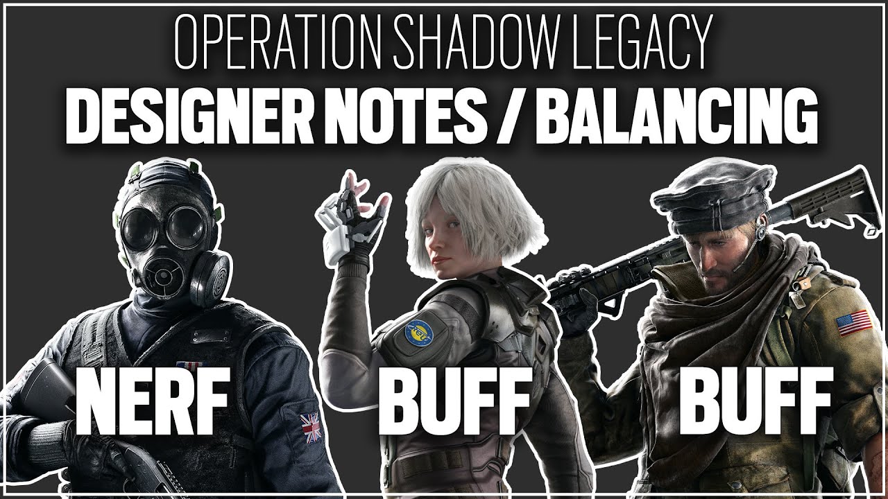 Thatcher Nerf, Iana Buff, Maverick Buff - Designer Notes,Balancing Changes - Operation Shadow Legacy