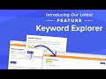 SEO Keyword Explorer | LIVE New Feature Release | Announcement and Walkthrough