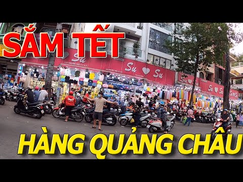 Vô số SHOP THỜI TRANG giá rẻ & nhà xưởng QUẢNG CHÂU - Rộn ràng không khí SHOPPING đồ chơi tết 2021 | Foci