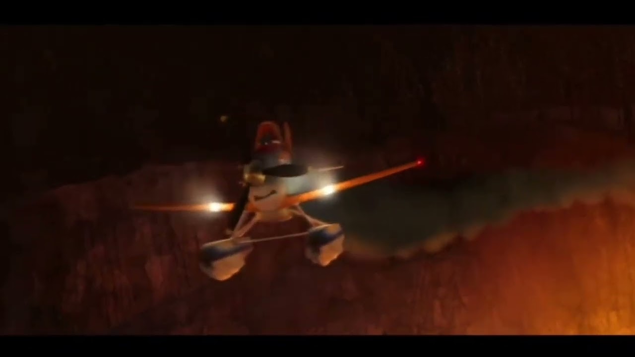 Dusty Crophopper crashes into the forest and dies in the middle of the night