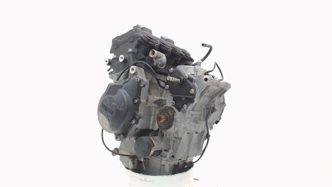 03 R6 Engine Used Engine Yamaha YZF R6 2003-2005 YZF-R6 5SL 2003-03 184951 - YouTube