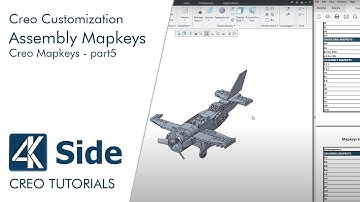 Assembly Mapkeys | Creo Mapkeys - part5 | Increasing the efficiency