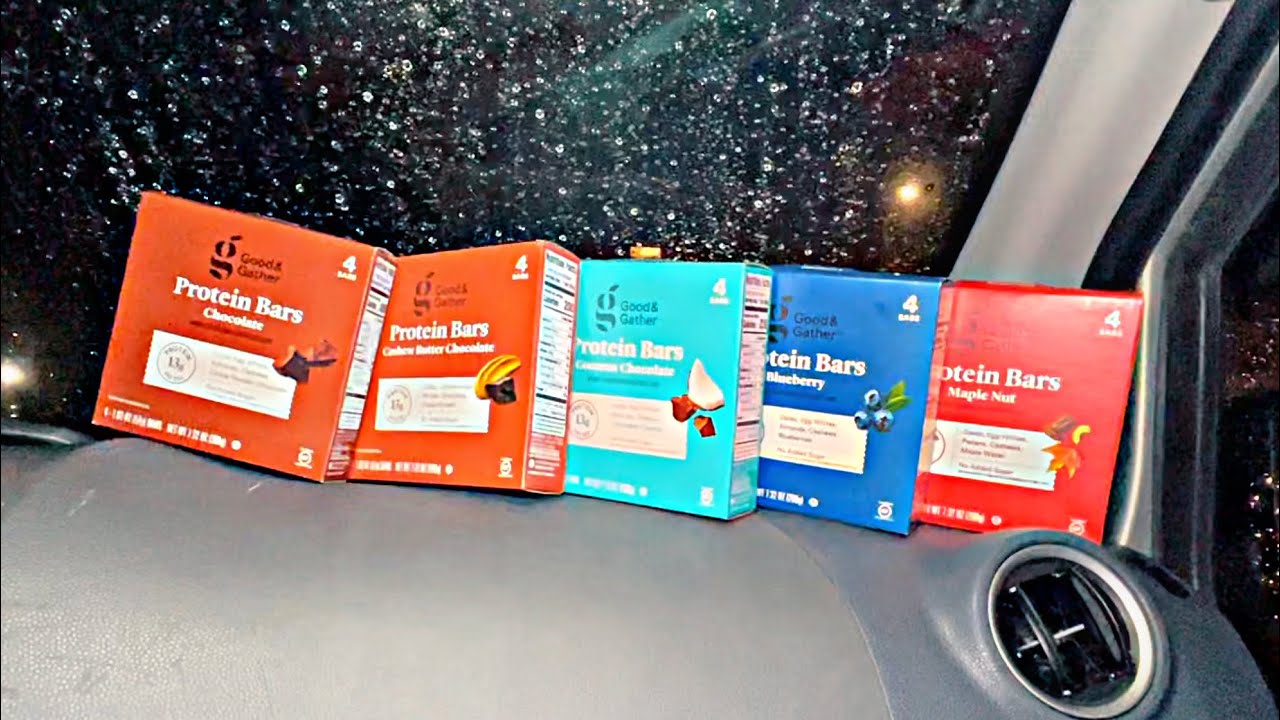 Tasting every Good and Gather Protein Bar - Organic Food Review Ep.54