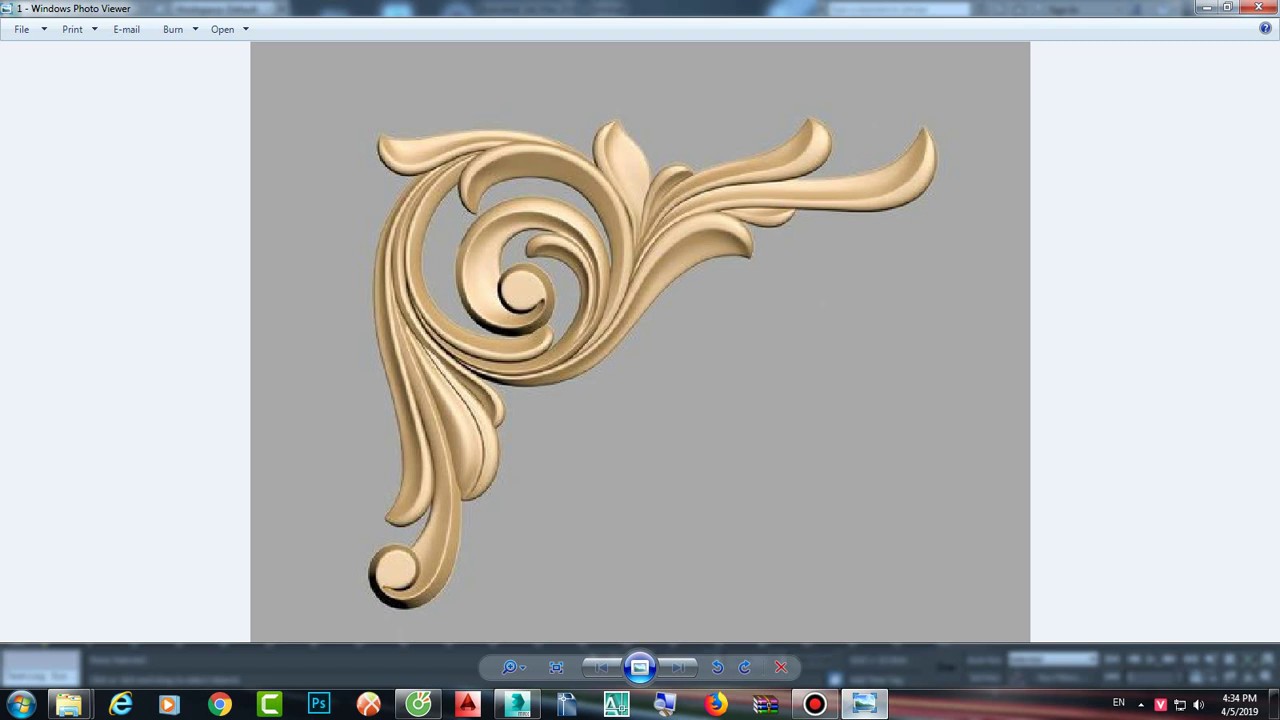 3DSMAX NÂNG CAO: CÁCH VẼ HOA VĂN CỔ ĐIỂN ( DẠNG ĐƠN... - youtube