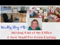 Weekly Vlog: Moving Out of My Office & New Stuff I've Been Buying