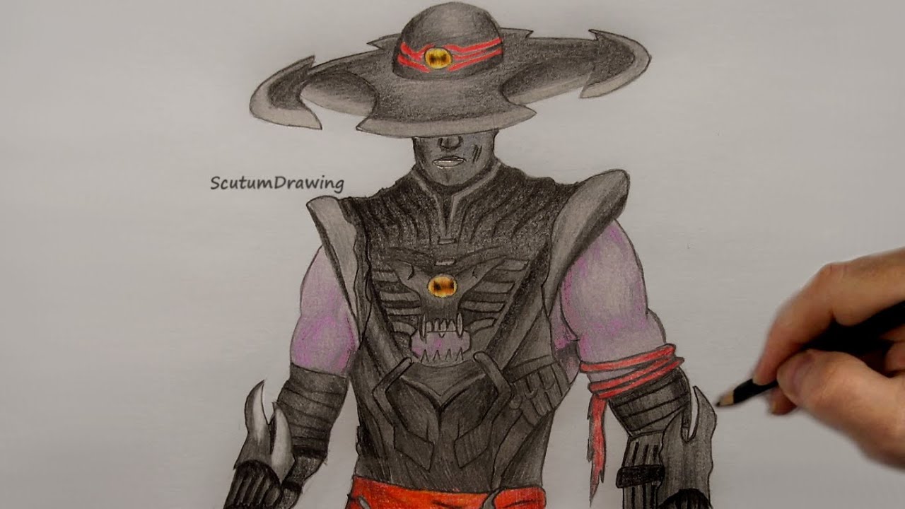 Kung Lao - Speed Drawing - How To Draw - Mortal Kombat X - YouTube.