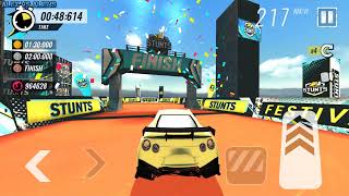 American Muscle Trial 5!Car Stunt Races: Mega Ramps! screenshot 1