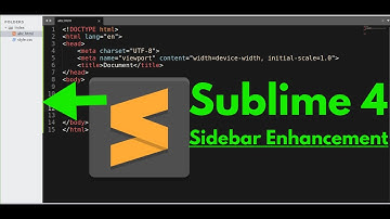 how to sublime text 4 sidebar enhancement install(New update)