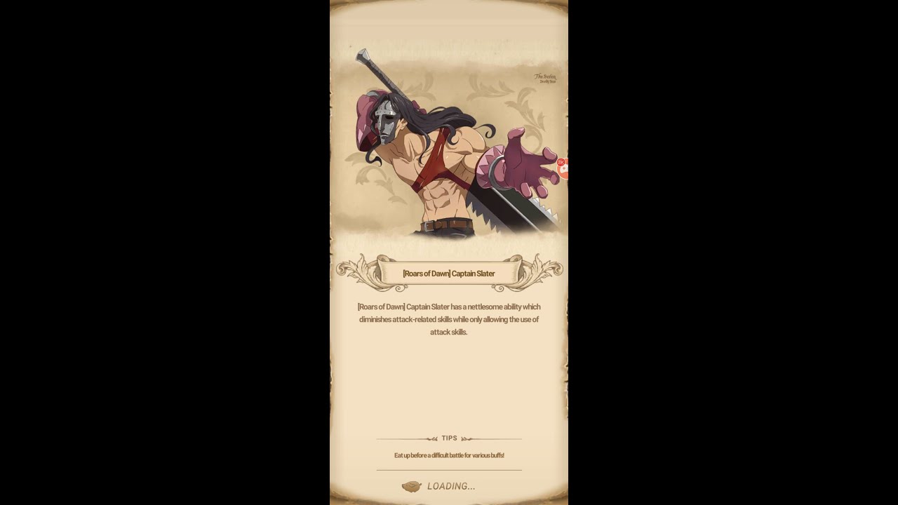 7 Deadly sins Slater Unique Skill Pressure