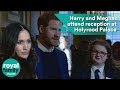 Harry and Meghan attend reception at Palace of Holyroodhouse