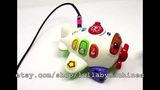 Circuit Bent Vtech Fly&Learn Airplane - Lullaby Machines