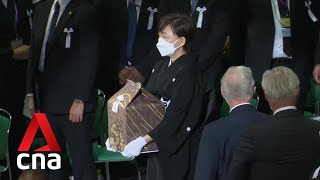 Ashes of former Japan PM Shinzo Abe arrive for state funeral in Tokyo
