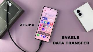 Как включить передачу данных на Samsung Galaxy Z Flip 8 screenshot 3