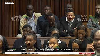 New state witness takes stand in Matlala trial