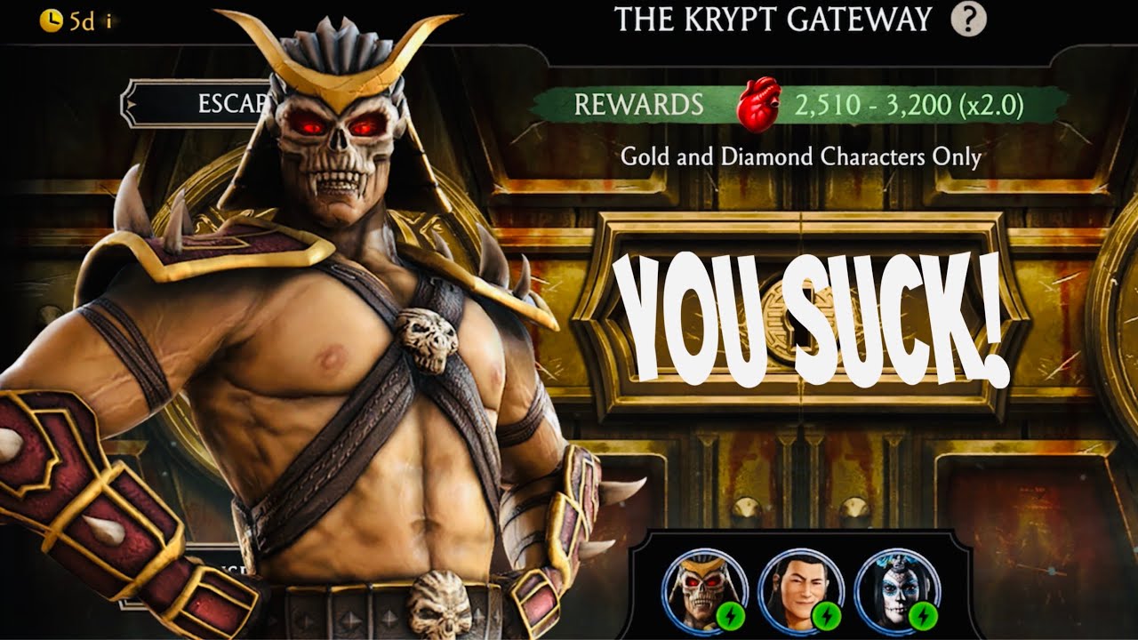 He’s Good in Krypt | Konqueror Shao Kahn’s MK Mobile