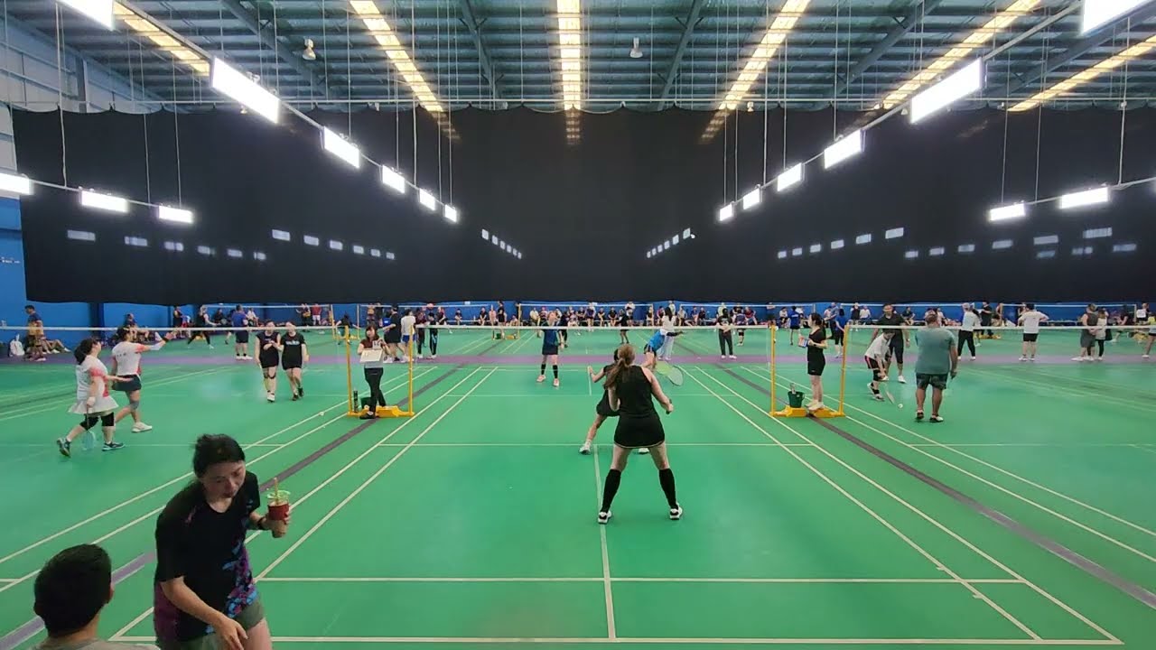 Chibi Titans vs MDBA Saints (WD1) - Badminton Veterans 2024 (Heidelberg)