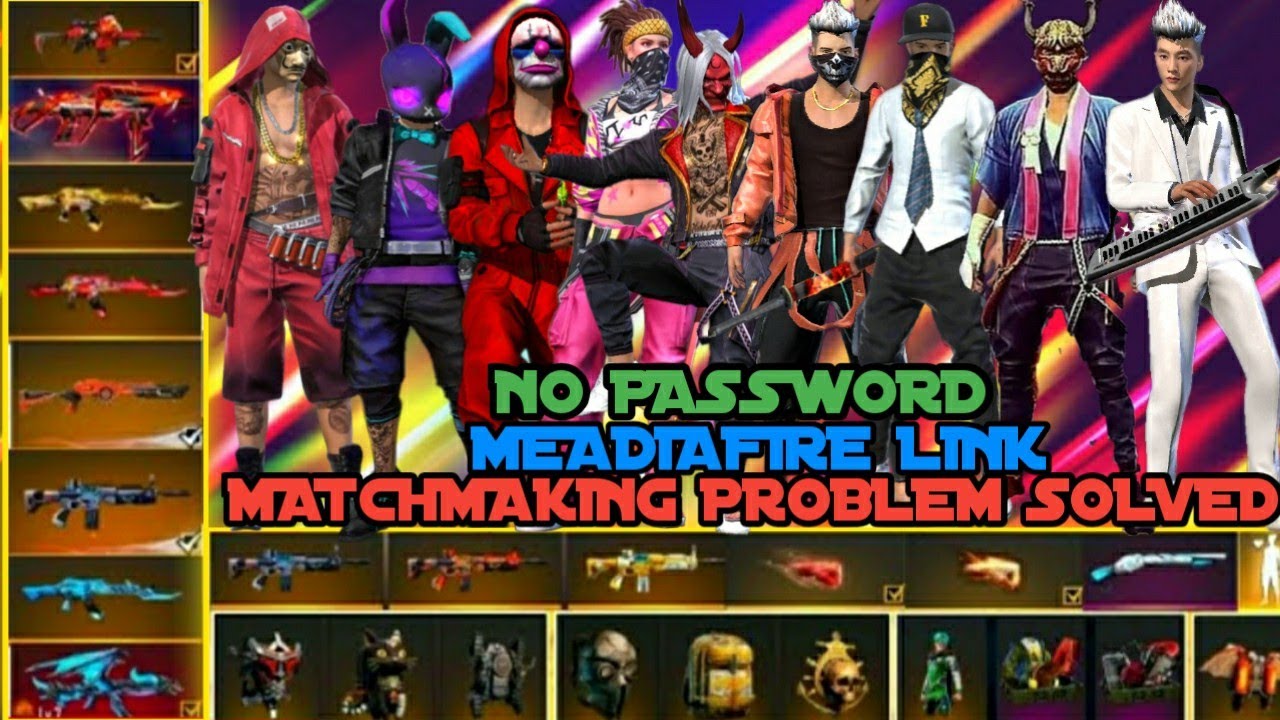 Matchmaking Problem Solved Glitch❗Free Fire VIP Glitch Pack❗Dress Glitch FreeFire❗Emote Glitch GFF