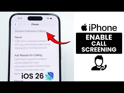 [iOS 26] How to Enable iPhone Call Screening - Use Call Screening After iOS 26 Update