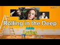 Rolling in the deep    adele    lyrics