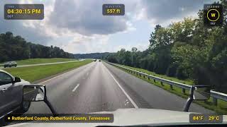 LIVE Driving POV- IRL- Chattanooga Tn ➜ Little Rock AR | Relaxing Ride Along