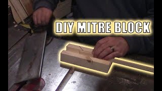 1 Minute Build - DIY Mitre Block