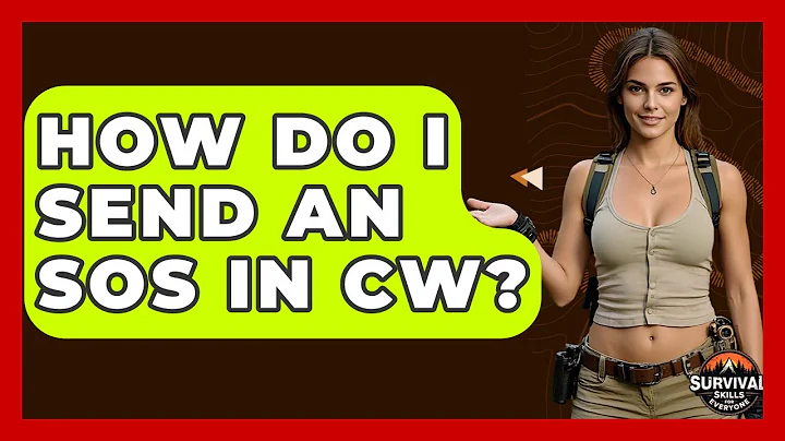 How Do I Send An SOS In CW? - Survival Skills for Everyone